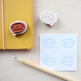 Stempel Hello - Studio Maas