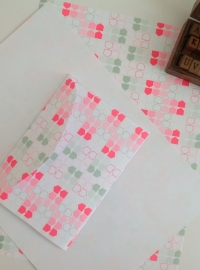 Briefpapier / A4 papier neon roze