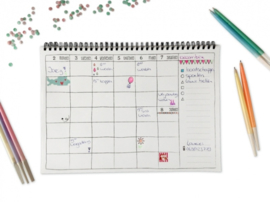 WEEKLY PLANNER A4 - CONFETTI