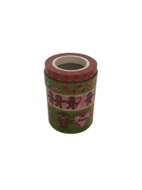 Masking Tape Kerst Set Gingerbread .45