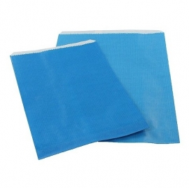 Ocean Blue Kraft Bag 15x22cm