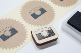 Stempel Fototoestel Studio Maas