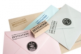 Stempel INVITATION