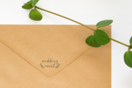 Stempel Wedding Mail Studio Maas