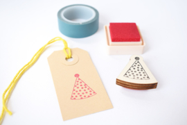 Stempel Feesthoed Stippen - Studio Maas