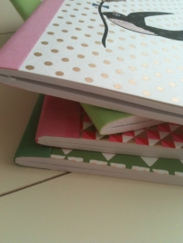 Notebook Pink Square