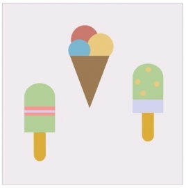 Minikaartje - ijsjes