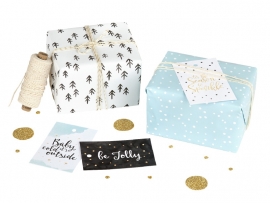 Inpakpapier Set Kerst