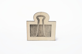 Stempel Binderclip - Studio Maas