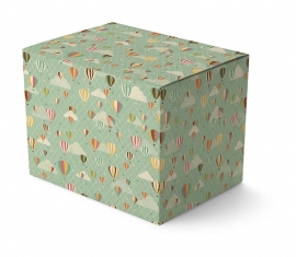 Pastel Wrapping Paper - Luchtballonnen