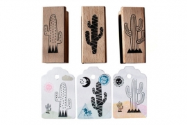 Stamp Cactus Cubes