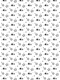 Inpakpapier | Stars | 70 x 50 cm