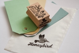 Stamp Bird with Airmail