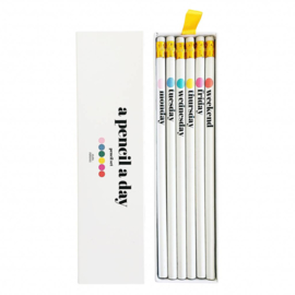 A pencil a day Pencil set