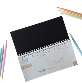 Weekly planner - black