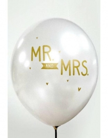 Text Balloon Mr & Mrs