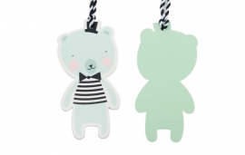 Paper Tags Bear