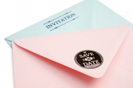 Stempel Save The Date