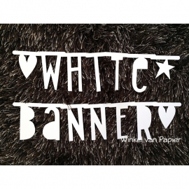 Wordbanner White