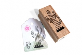 Stamp Cactus Right Lines