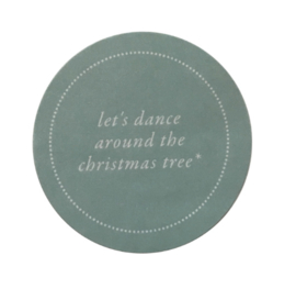 Stickers Let's dance around the christmas tree