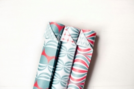 Wrapping sheets - Red & Green