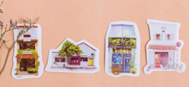 Stickerset - Little House