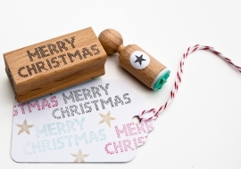 Stempel Merry Christmas