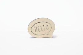 Stempel Hello - Studio Maas