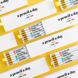 A pencil a day Pencil set