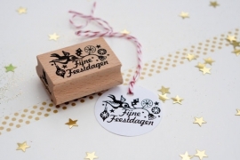 Stempel Fijne Feestdagen