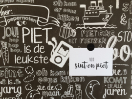 Kado labels - sint en piet