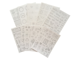 Stickers Colorling deco pack