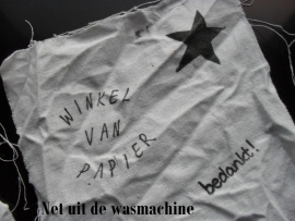 Stempelkussen textiel inkt - Zwart