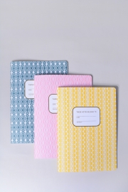 Notebook ogee pink