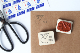 Stempel Air Mail - Studio Maas