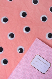 Notebook ogee pink