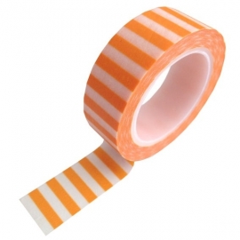 Masking Tape Streep Geel/oranje