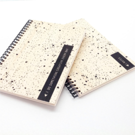 Office Notebook Wood - Dots Notes