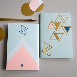 Gold notebook - mint