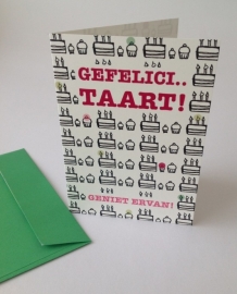 Gefelici.... Taart! Tobi Feest