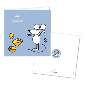 Greeting Card - Say Cheese