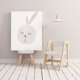 POSTER A4 BUNNY BEAR