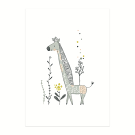 Postkaart Giraf