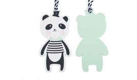 Paper Tags Panda