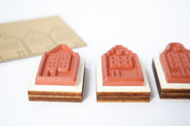 Stempel Amsterdamse Huisjes - Studio Maas