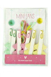 Mini Paper Fans