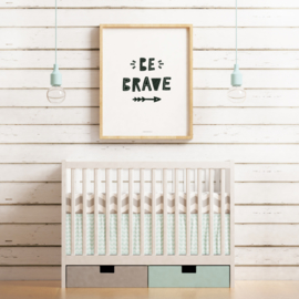 POSTER A4 BE BRAVE ARROW