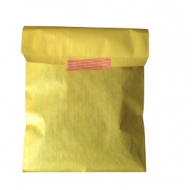 Sunny Yellow Kraft Bag 17x25cm