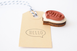 Stempel Hello - Studio Maas